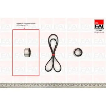 Kit de distribution FAI AutoParts TBK188