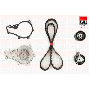 Pompe à eau + kit de courroie de distribution FAI AutoParts TBK190-6318