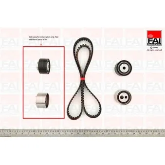 Kit de distribution FAI AutoParts TBK214