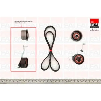 Kit de distribution FAI AutoParts TBK215