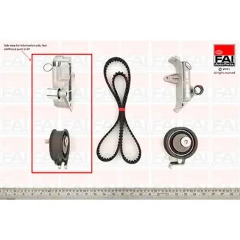 Kit de distribution FAI AutoParts TBK216