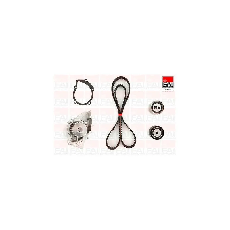 Pompe à eau + kit de courroie de distribution FAI AutoParts TBK219-6242