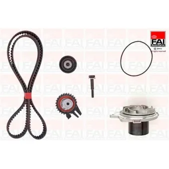 Pompe à eau + kit de courroie de distribution FAI AutoParts TBK224-6228
