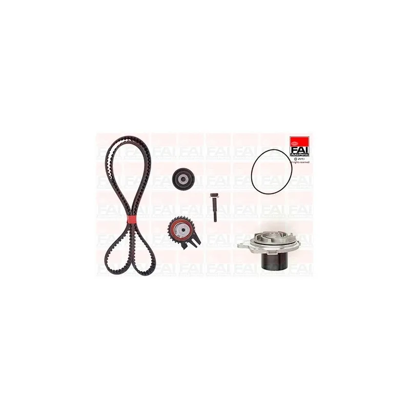 Pompe à eau + kit de courroie de distribution FAI AutoParts TBK224-6228