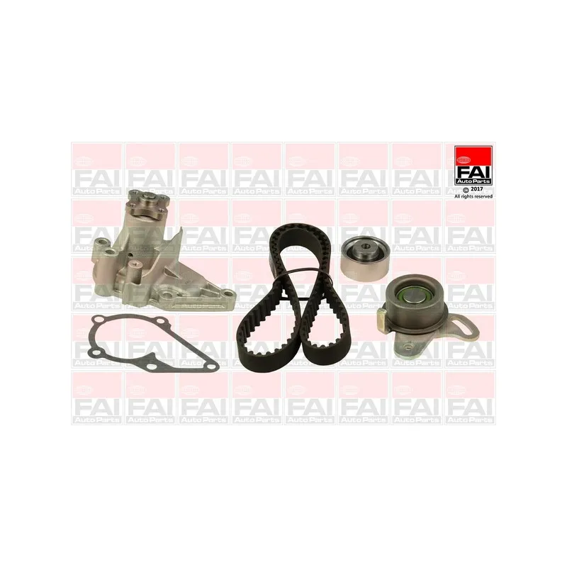 Pompe à eau + kit de courroie de distribution FAI AutoParts TBK299-6268