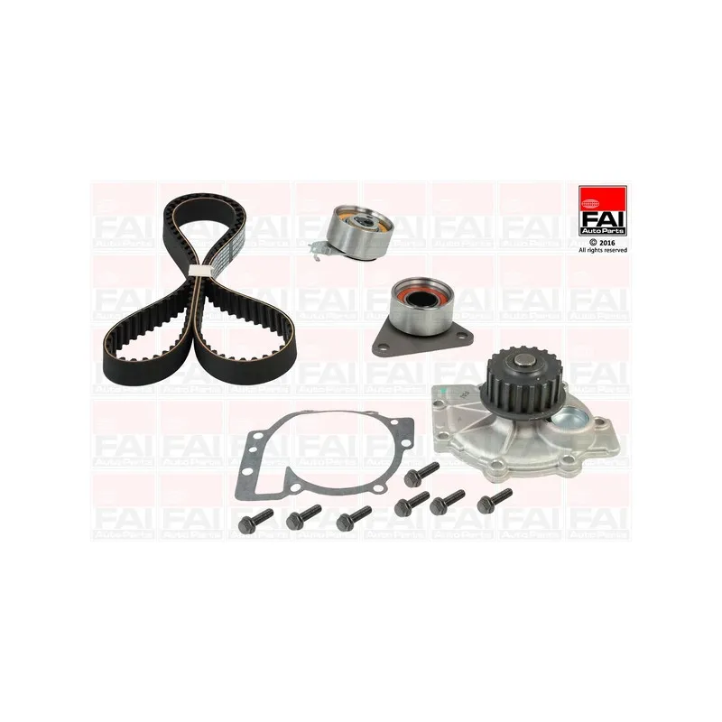 Pompe à eau + kit de courroie de distribution FAI AutoParts TBK339-3090