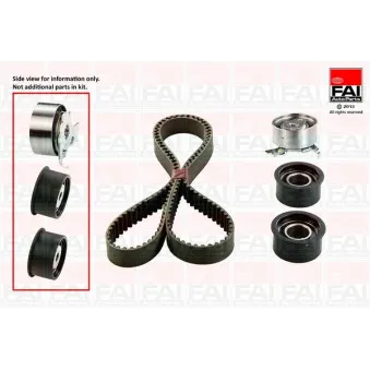 Kit de distribution FAI AutoParts TBK342