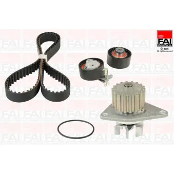 Pompe à eau + kit de courroie de distribution FAI AutoParts TBK343-6416