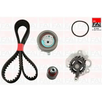 Pompe à eau + kit de courroie de distribution FAI AutoParts TBK345-6306