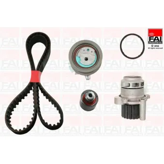 Pompe à eau + kit de courroie de distribution FAI AutoParts TBK345-6437