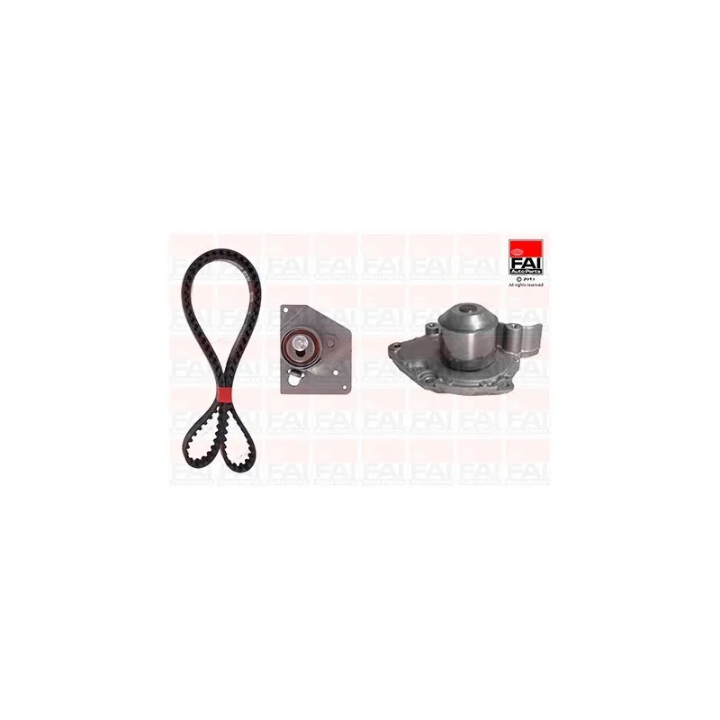 Pompe à eau + kit de courroie de distribution FAI AutoParts TBK356-6327