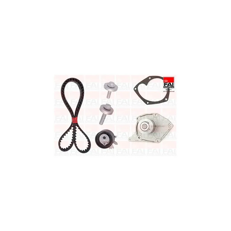 Pompe à eau + kit de courroie de distribution FAI AutoParts TBK357-6441