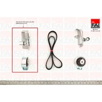 Kit de distribution FAI AutoParts TBK385