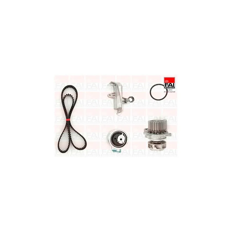 Pompe à eau + kit de courroie de distribution FAI AutoParts TBK385-6128