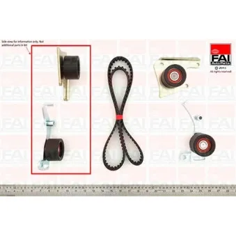 Kit de distribution FAI AutoParts TBK39