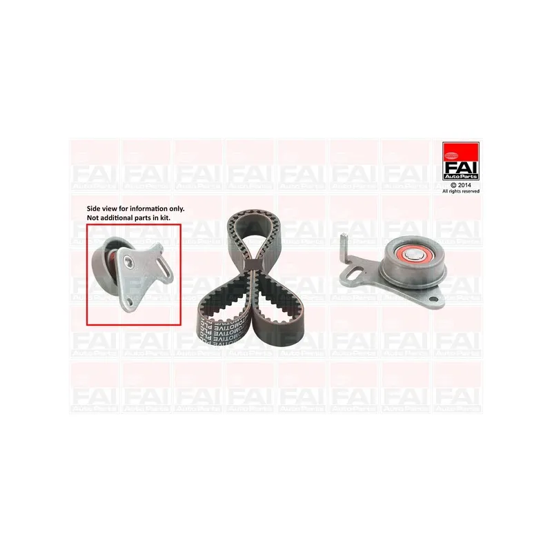 Kit de distribution FAI AutoParts TBK395