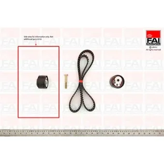 Kit de distribution FAI AutoParts TBK397