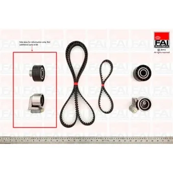 Kit de distribution FAI AutoParts TBK406