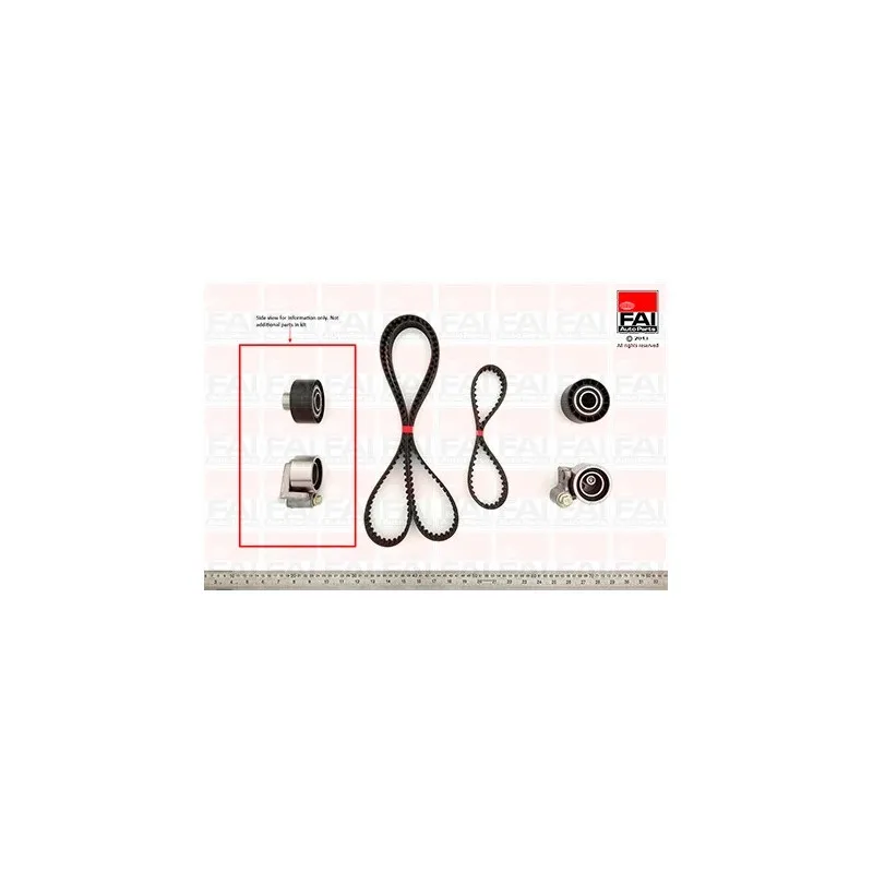 Kit de distribution FAI AutoParts TBK406