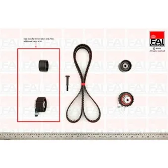 Kit de distribution FAI AutoParts TBK433