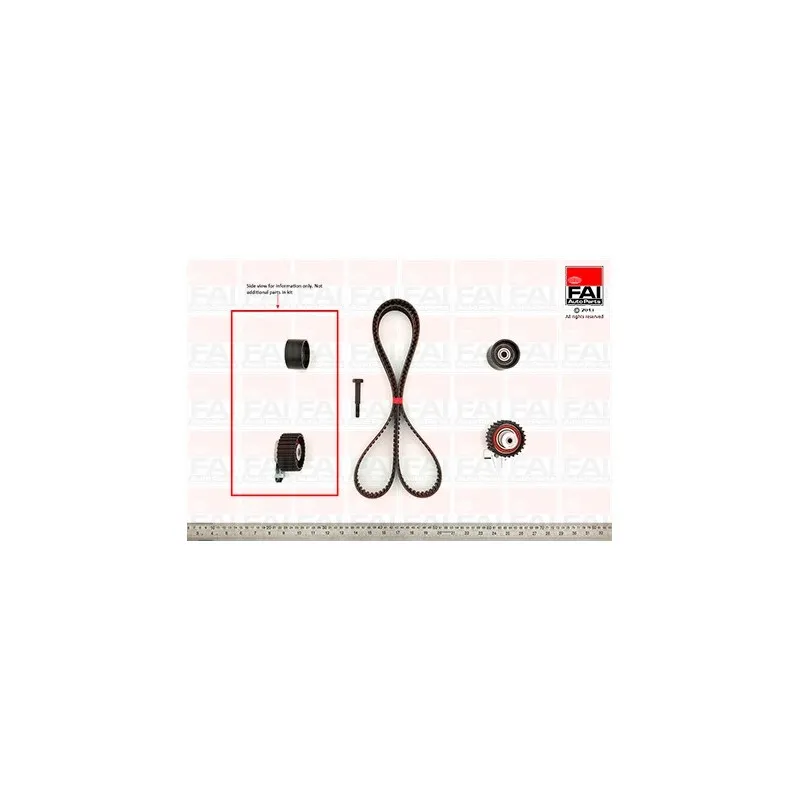 Kit de distribution FAI AutoParts TBK433