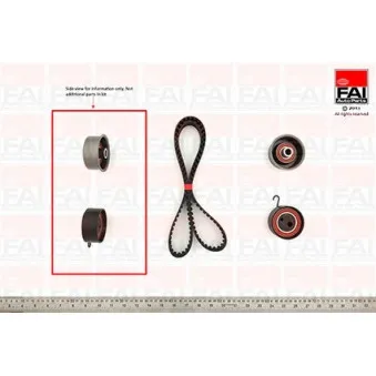 Kit de distribution FAI AutoParts TBK434