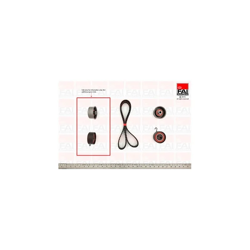 Kit de distribution FAI AutoParts TBK434