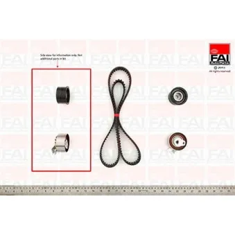 Kit de distribution FAI AutoParts TBK435