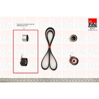 Kit de distribution FAI AutoParts TBK437