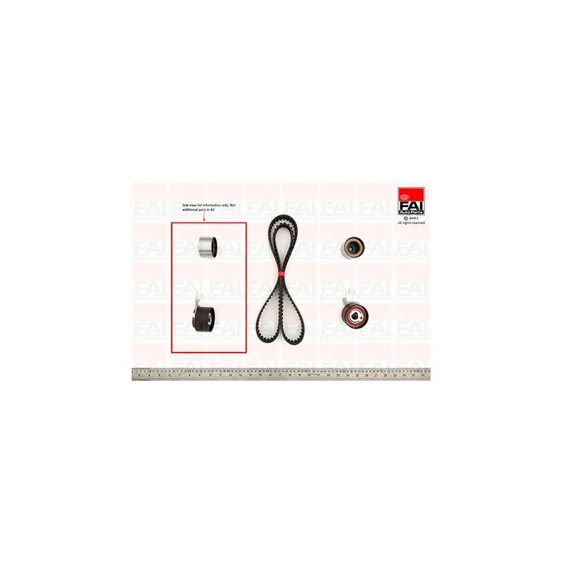 Kit de distribution FAI AutoParts TBK437