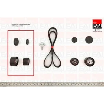 Kit de distribution FAI AutoParts TBK460