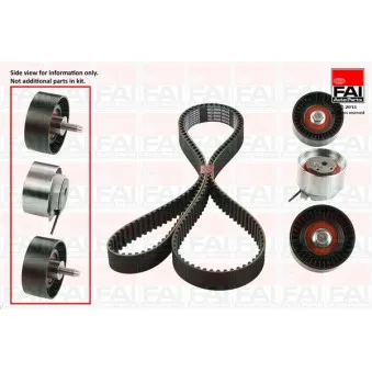 Kit de distribution FAI AutoParts TBK465