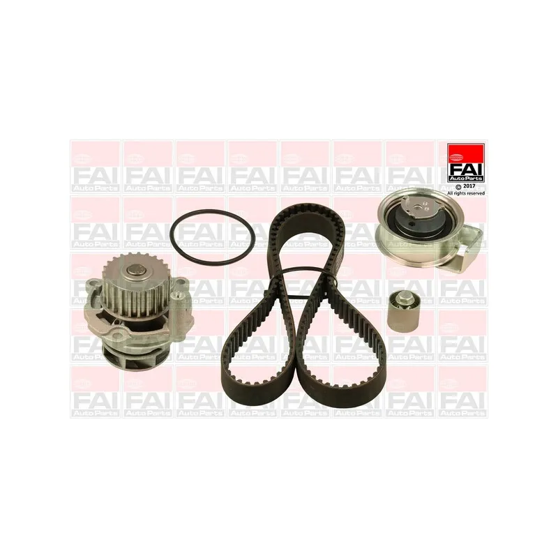 Pompe à eau + kit de courroie de distribution FAI AutoParts TBK476-6127