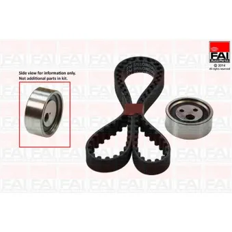 Kit de distribution FAI AutoParts TBK484