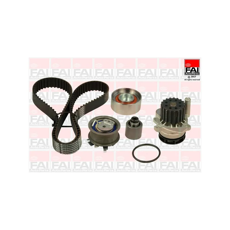 Pompe à eau + kit de courroie de distribution FAI AutoParts TBK485-6577