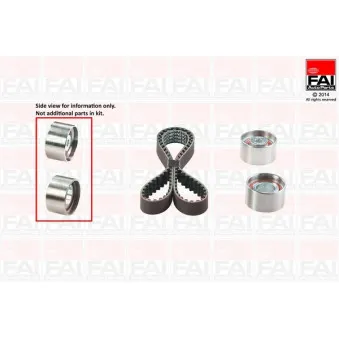 Kit de distribution FAI AutoParts TBK504