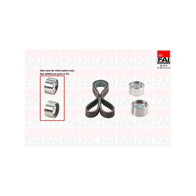 Kit de distribution FAI AutoParts TBK504
