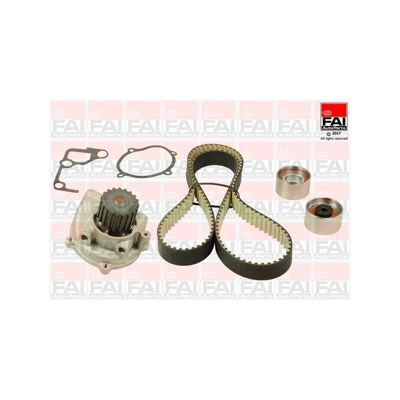 Pompe à eau + kit de courroie de distribution FAI AutoParts TBK506-6488