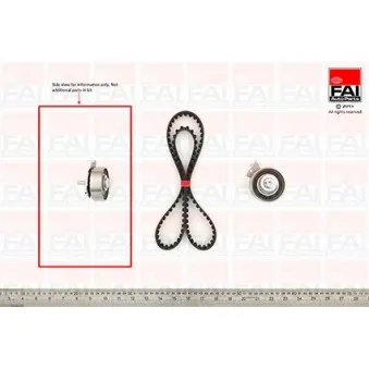 Kit de distribution FAI AutoParts TBK53