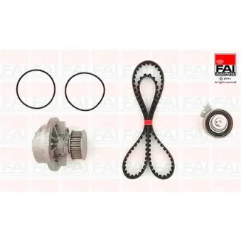 Pompe à eau + kit de courroie de distribution FAI AutoParts TBK53-6383