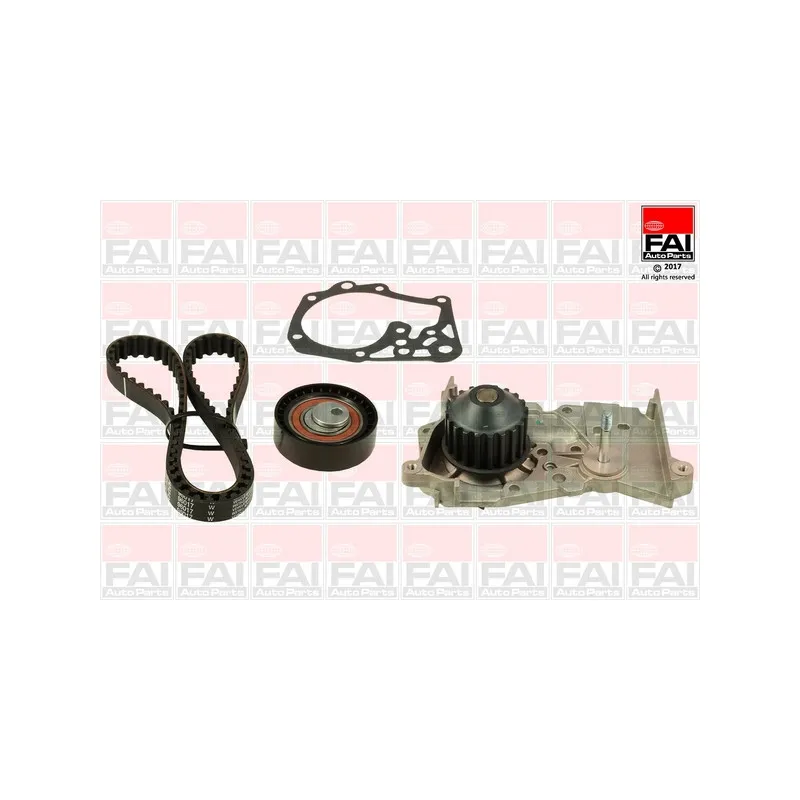 Pompe à eau + kit de courroie de distribution FAI AutoParts TBK536-6609