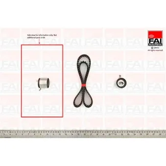 Kit de distribution FAI AutoParts TBK61
