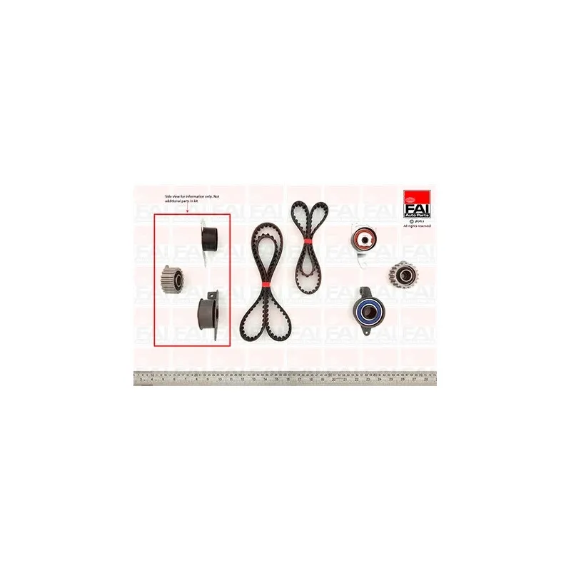 Kit de distribution FAI AutoParts TBK62
