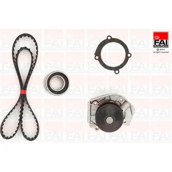 Pompe à eau + kit de courroie de distribution FAI AutoParts TBK68-3141