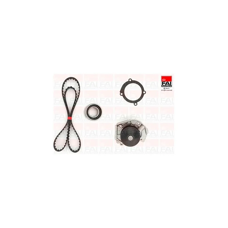 Pompe à eau + kit de courroie de distribution FAI AutoParts TBK68-3141
