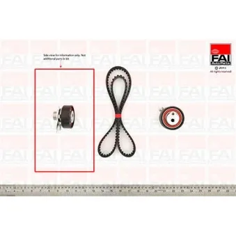 Kit de distribution FAI AutoParts TBK76
