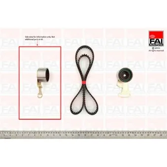 Kit de distribution FAI AutoParts TBK81