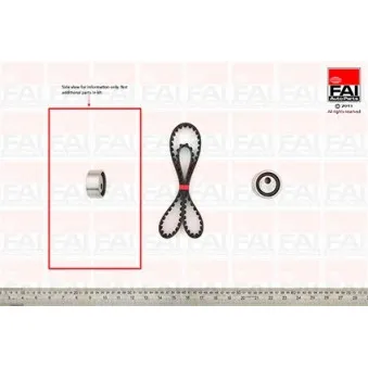 Kit de distribution FAI AutoParts TBK88