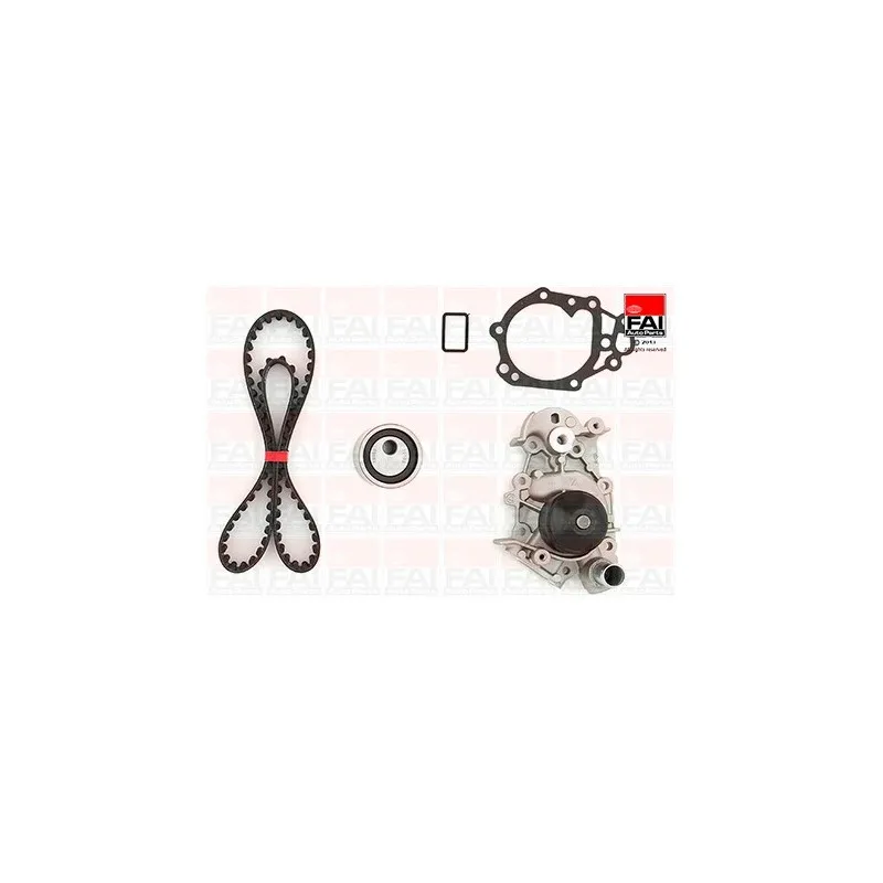 Pompe à eau + kit de courroie de distribution FAI AutoParts TBK88-6124