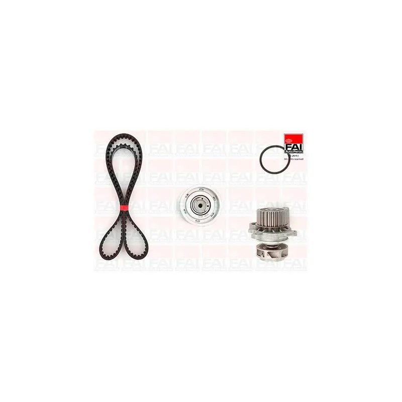 Pompe à eau + kit de courroie de distribution FAI AutoParts TBK90-6128